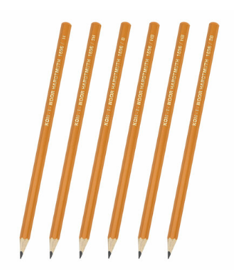 Набор чернографитных карандашей 'KOH-I-NOOR', (6 шт;уп), 1696006041ТЕ