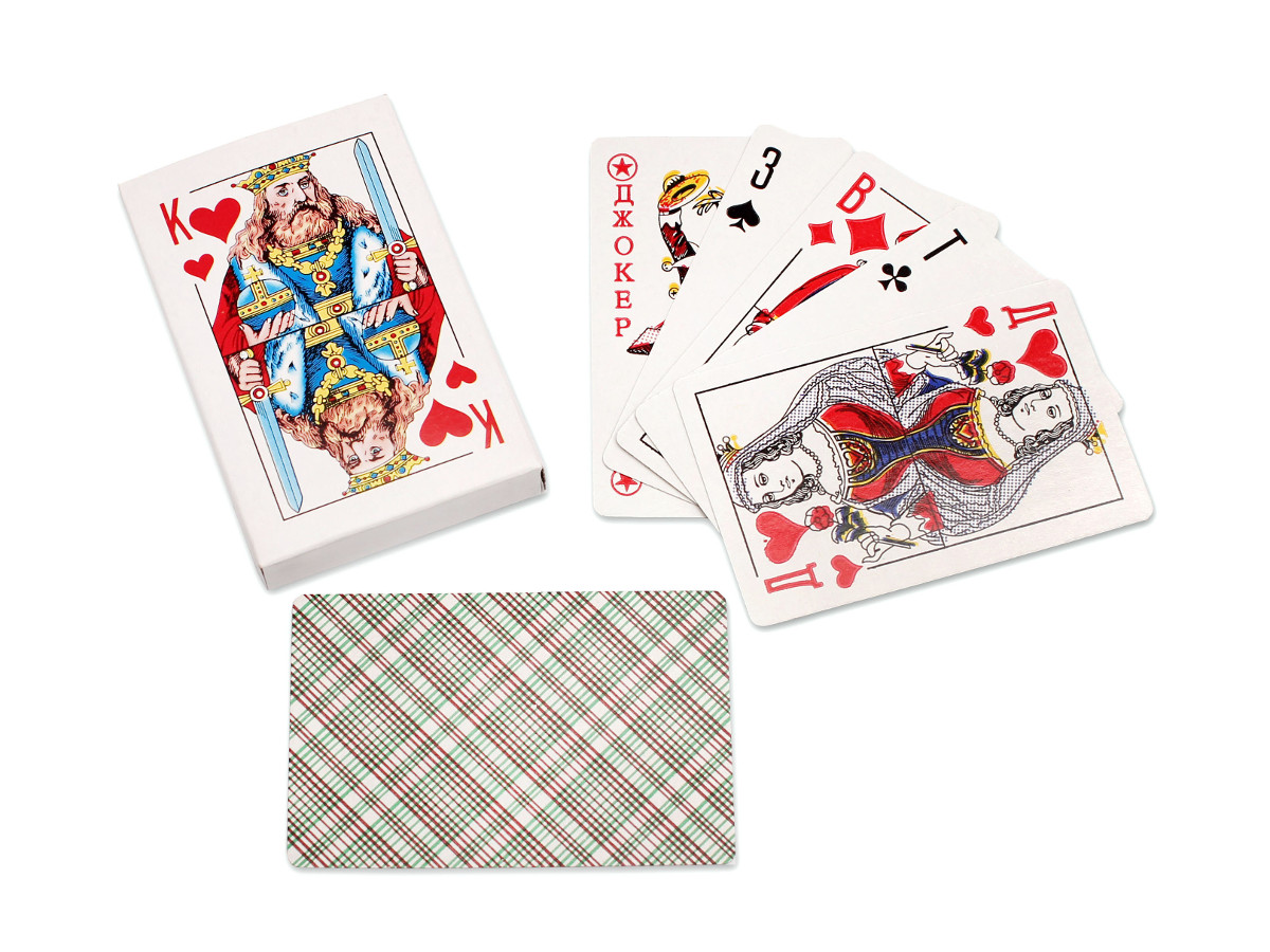 Игральные карты MILAND 54 кар. KING (пласт. покрытие) арт. ИН-0420