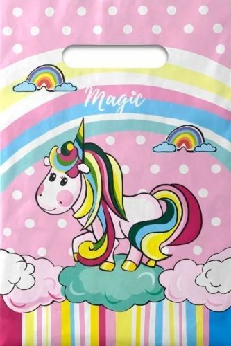 Пакет ПЭ с вырубной неусиленной ручкой 20х30см (х100) (Зефирка), ВНР59407