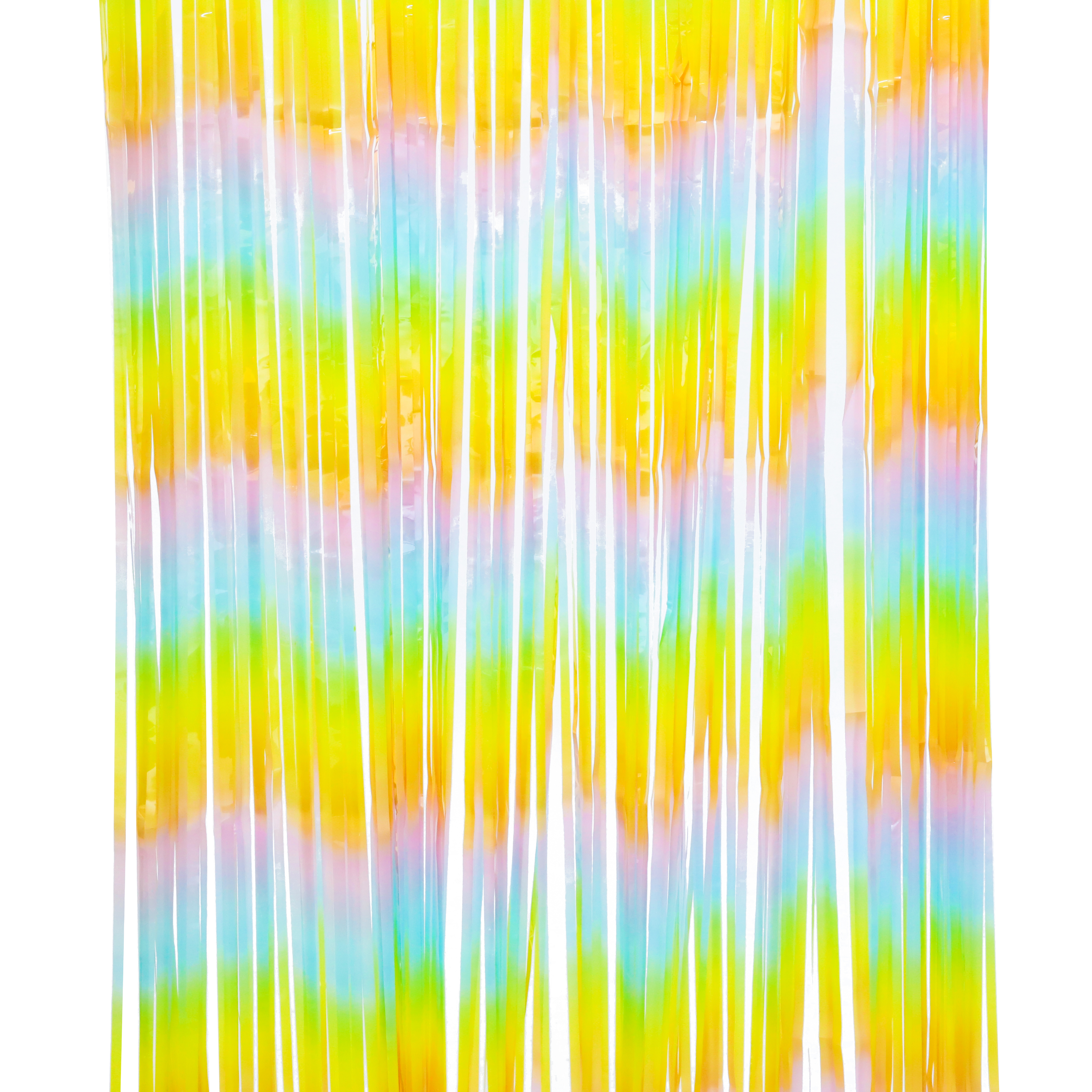 Занавес Дождик Нежная радуга, Макарунс, 100х200 см, 1 шт., 6014387