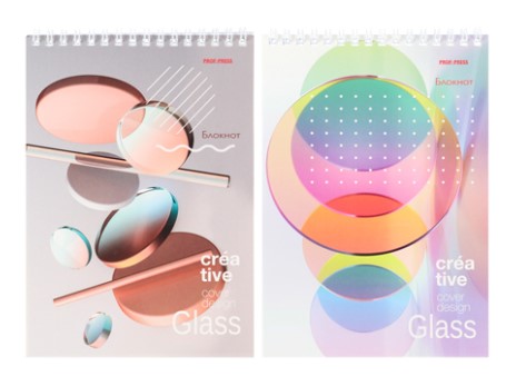 Блокнот А5, 40л. Креативные идеи, клетка, на спирале, Б40-6799