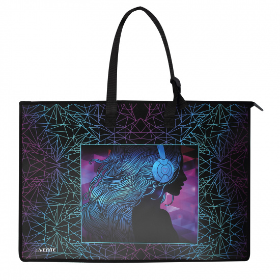 Папка для чертежей и рисунков 'deVENTE.DJ Girl', А2 , (650х470х100 мм), 3075310