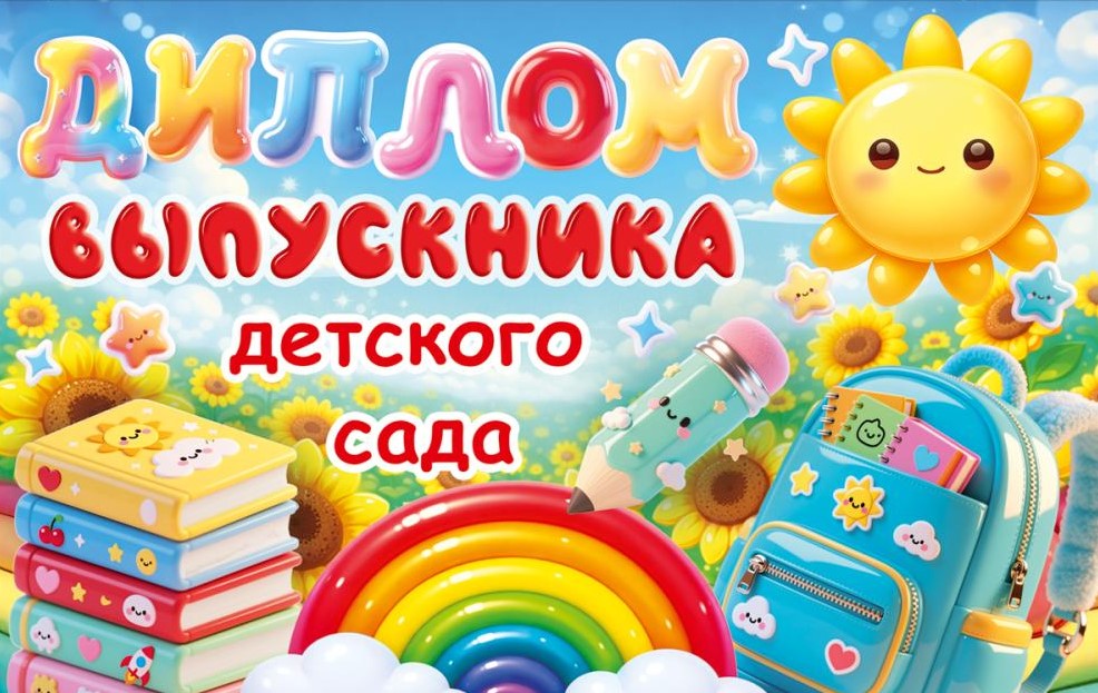 Диплом выпускника детского сада, 90002054