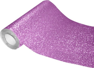 Пленка самоклеящаяся с блестками "deVENTE" 45x100 см, розовая, PP 100 мкм, в рулоне. 8117132