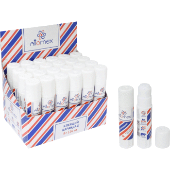 Клей-карандаш Attomex 8 г, PVA, 4042030