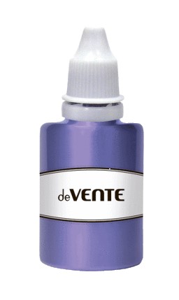 Краска 'deVENTE', для штемпельных подушек 28 мл, на гелевой основе, синий цвет, 4112305