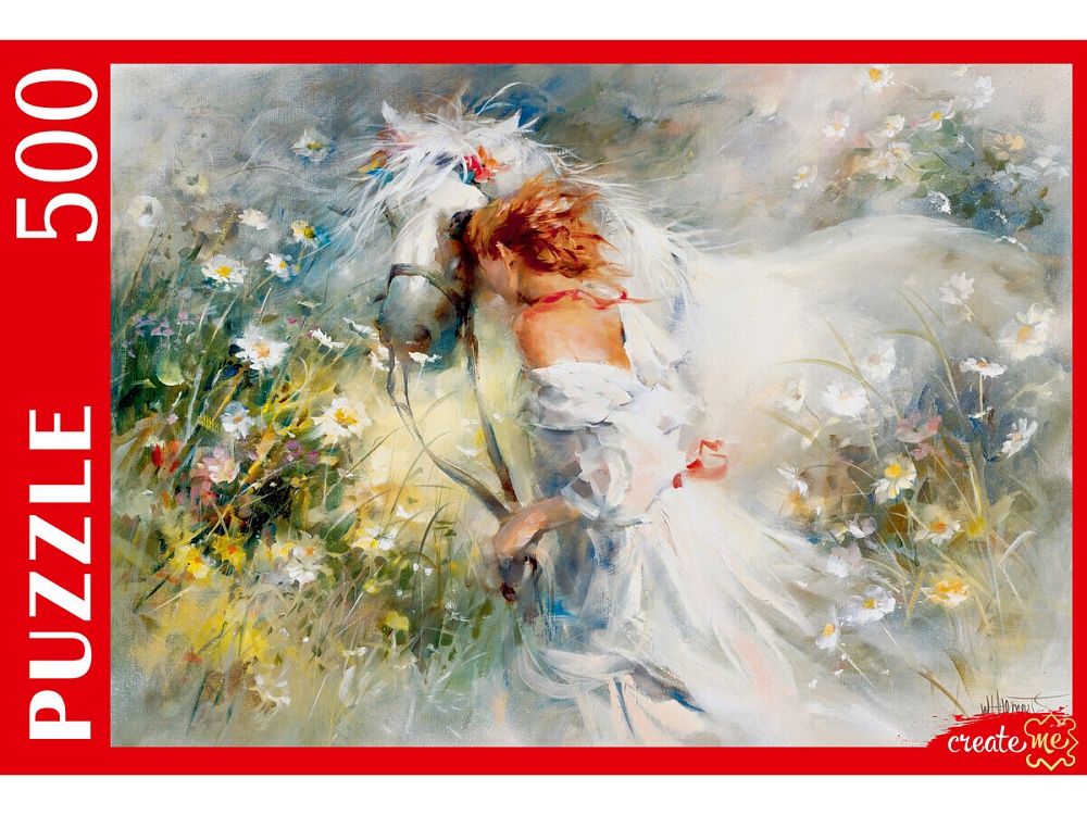 ПАЗЛЫ 500 элементов. ХАЕРАНТС В. БЕЛЫЙ СОН, РУК500-6986