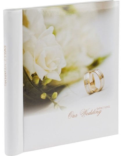 Фотоальбом магнитный 'Our Wedding', 23х28 см, 20 листов, внутренняя спираль, PA_22291