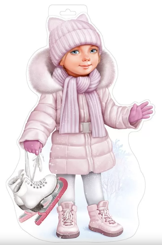 Плакат 'Девочка с коньками', 92.658.00