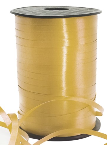 Лента подарочная FIESTA желтая, 5х500 м, W-1