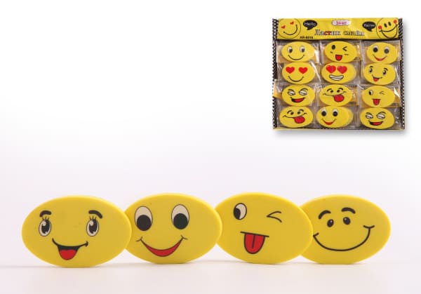Ластик смайл (2;шт), AR-6016