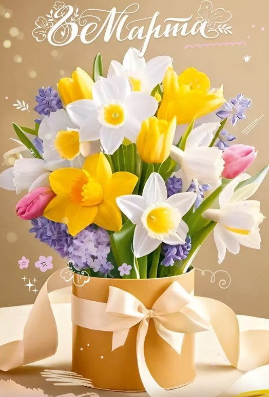 Открытка 8 Марта, 5.0002303