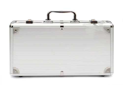 Набор для игры в покер (300 фишек без номинала), метал. кейс, ИН-0142