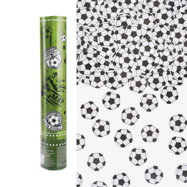 Пневмохлопушка (12;30 см), Футбол, Мячи, 1 шт, 823155